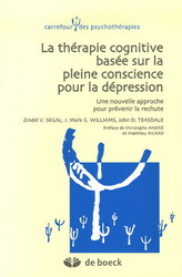 La thérapie cognitive basée sur la pleine conscience pour la dépression Zindel Segal, Amazon